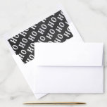 HO HO HO | Chalkboard Christmas Holiday Envelope Liner<br><div class="desc">These fun and modern holiday envelope liners are perfect for sending out to family and friends this Christmas.</div>