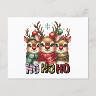 Ho Ho Ho Christmas Card