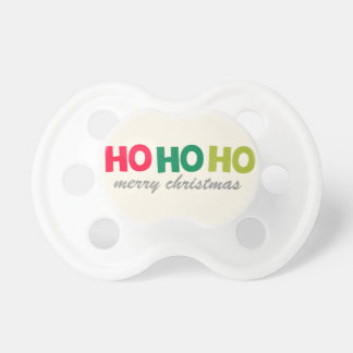 Ho Ho Ho Christmas | Custom Baby Pacifier