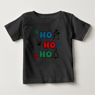 Ho-Ho-Ho Christmas design Baby T-Shirt