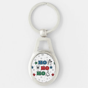 Ho-Ho-Ho Christmas design Keychain