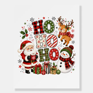 Ho Ho Ho Christmas Foam Board