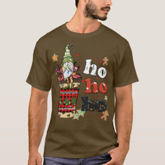 Ho Ho Ho Christmas Gnome 7 T-Shirt
