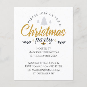 Ho ho ho! Christmas Party Flyer
