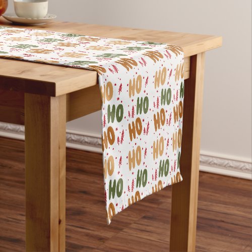 Ho Ho Ho christmas Short Table Runner