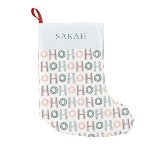 Ho Ho Ho Christmas Stocking