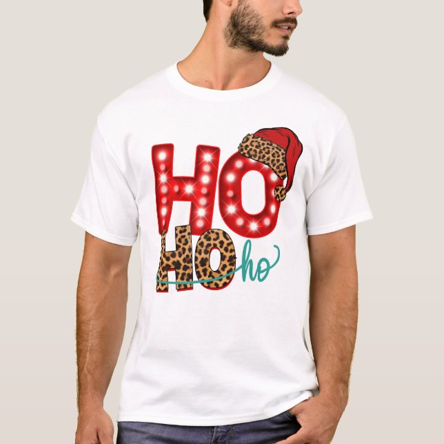 Ho Ho Ho Christmas T-Shirt (Front)