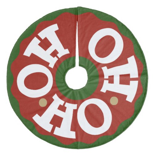 Ho Ho Ho Christmas Tree Skirt