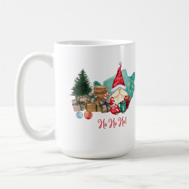 Ho, Ho,Ho Coffee Mug (Left)