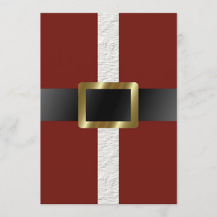 Ho Ho Ho Customizable Christmas Party Invitation