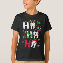 HO HO HO DENTIS MERRY CHRISTMAS T-Shirt