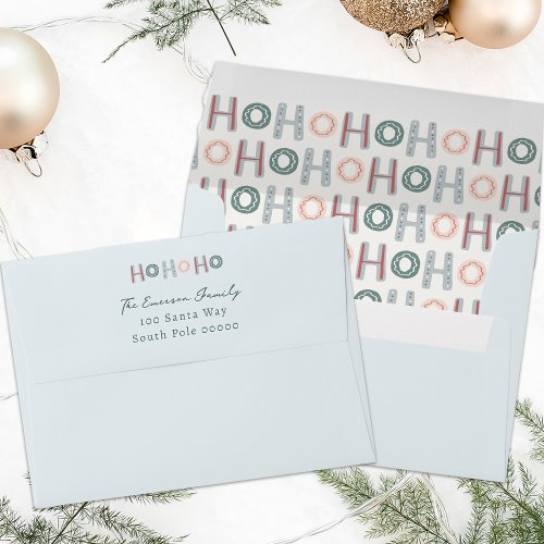 Ho Ho Ho Envelope