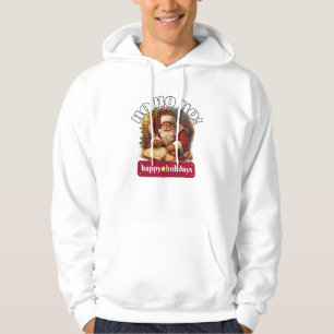 Ho Ho Ho Happy Holidays Sweatshirt   Holiday Gift 