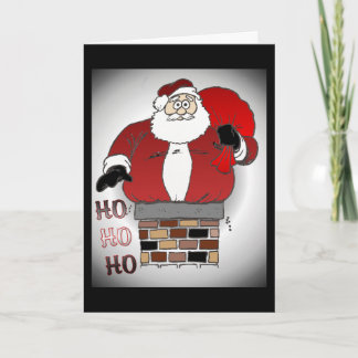 Ho Ho Ho Holiday Card