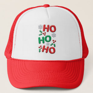 Ho Ho Ho Holiday Hat