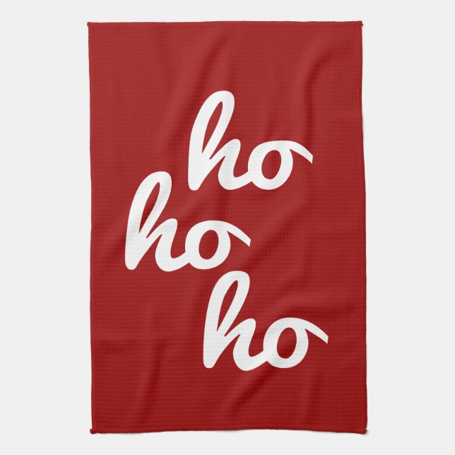 Ho-ho-ho Kitchen Towel (Vertical)
