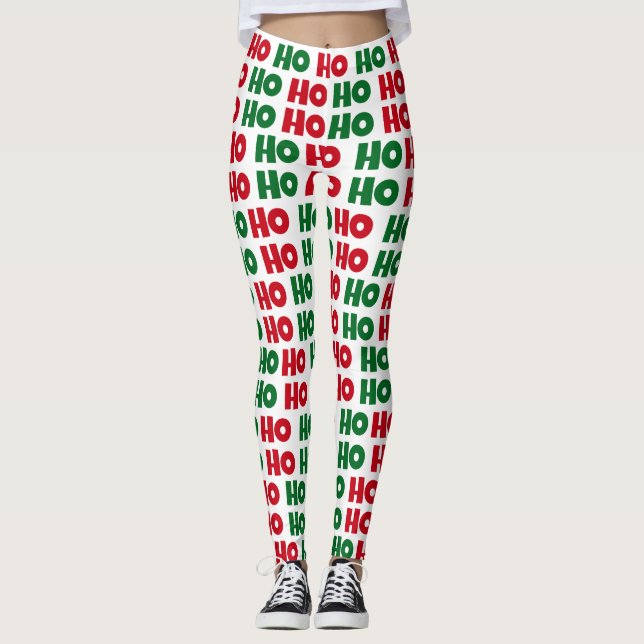 HO HO HO LEGGINGS (Front)