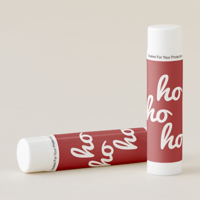 Ho-ho-ho Lip Balm (Front)