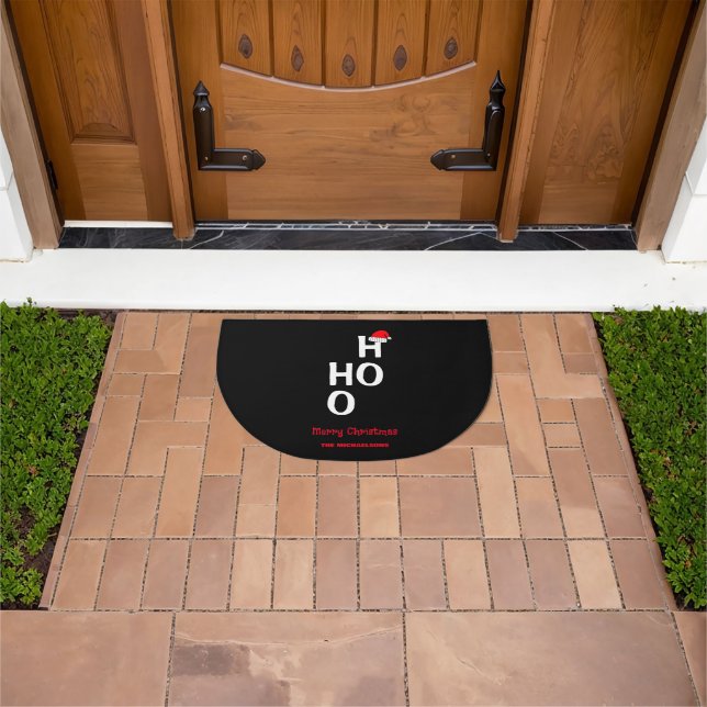 Ho Ho Ho: Merry Christmas Doormat (Outdoor)