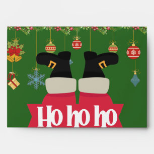 Ho Ho Ho Merry Christmas Envelope
