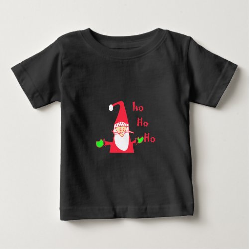 Ho Ho Ho Merry Christmas From Santapng Baby T_Shirt