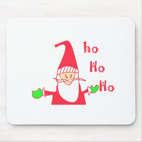 Ho Ho Ho Merry Christmas From Santapng Mouse Pad