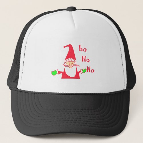 Ho Ho Ho Merry Christmas From Santapng Trucker Hat