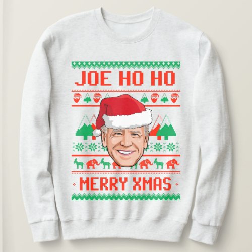 HO HO HO MERRY XMAS SWEATSHIRT