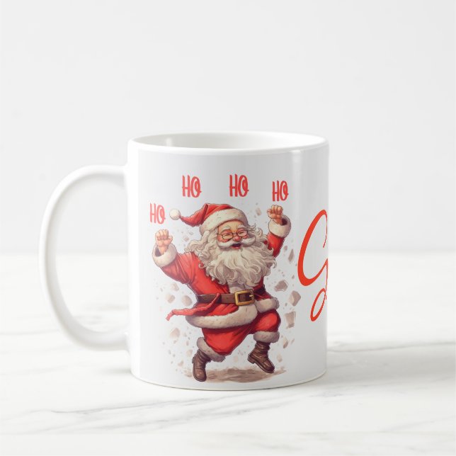 Ho Ho Ho Milk for Santa Mug (Left)