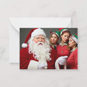 Ho! Ho! Ho! Note Card