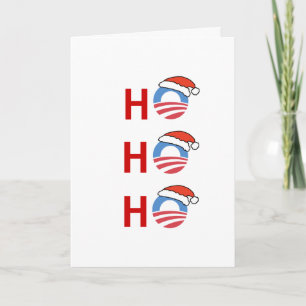 Ho Ho Ho Obama Card