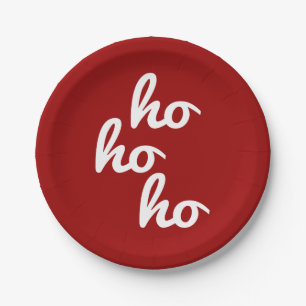Ho-ho-ho Paper Plates
