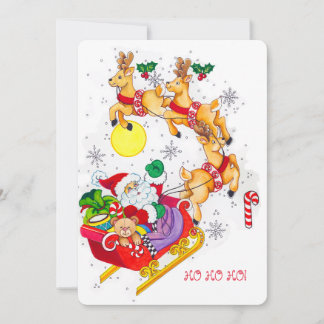 Ho! Ho! Ho! Party Invitation