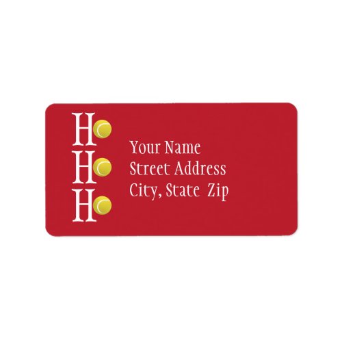 HO_HO_HO _ personalized address label