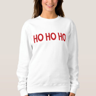 Ho Ho Ho Red Christmas Sweatshirt