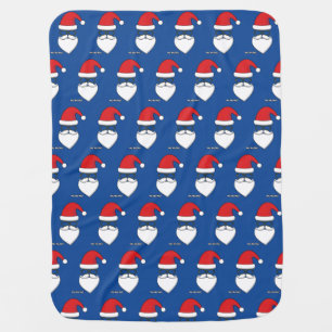 Ho Ho Ho Santa Claus Baby Blanket