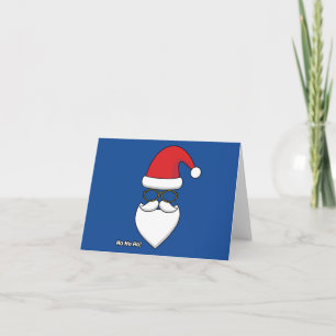 Ho Ho Ho Santa Claus Card