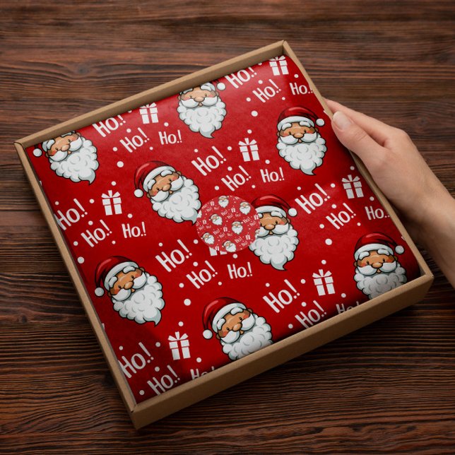 Ho! Ho! Ho! Santa Claus | Christmas Tissue Paper (Creator Uploaded)