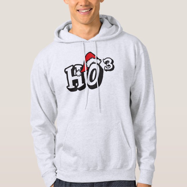 Ho Ho Ho Santa Claus Hoodie (Front)