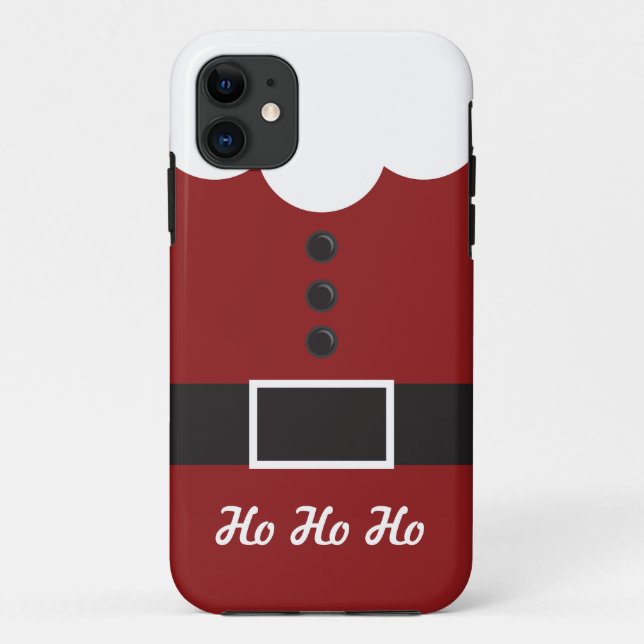 Ho Ho Ho Santa Suit Christmas iPhone 5 Case (Back)
