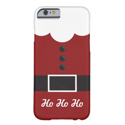 Ho Ho Ho  Santa Suit Christmas iPhone 6 case