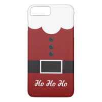 Ho Ho Ho Santa Suit Christmas iPhone 7 Plus case