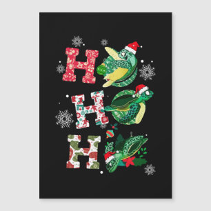 Ho Ho Ho Santa Turtles Christmas Ornaments Decor