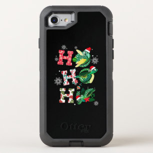 Ho Ho Ho Santa Turtles Christmas Ornaments Decor OtterBox Defender iPhone SE/8/7 Case