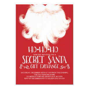 60 off secret santa invitations shop now to save zazzle christmas party invitation wording ideas