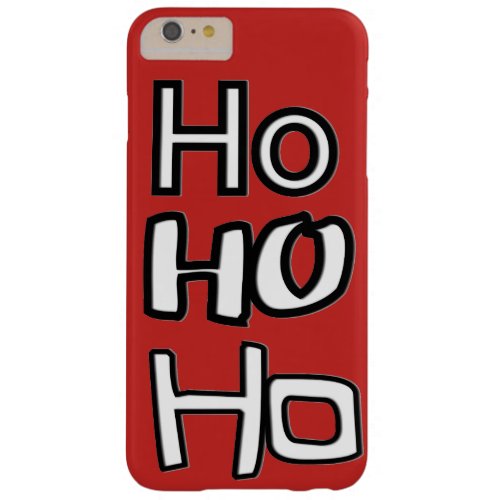 Ho_Ho_Ho Trendy Christmas iPhone Case