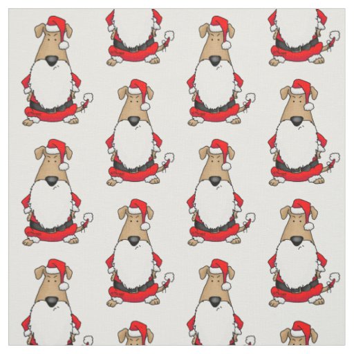HO HO HO Very Funny Santa Costume Sarcastic Dog Fabric