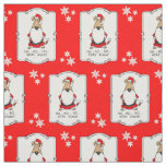 HO HO HO Very Funny Santa Costume Sarcastic Dog Fabric
