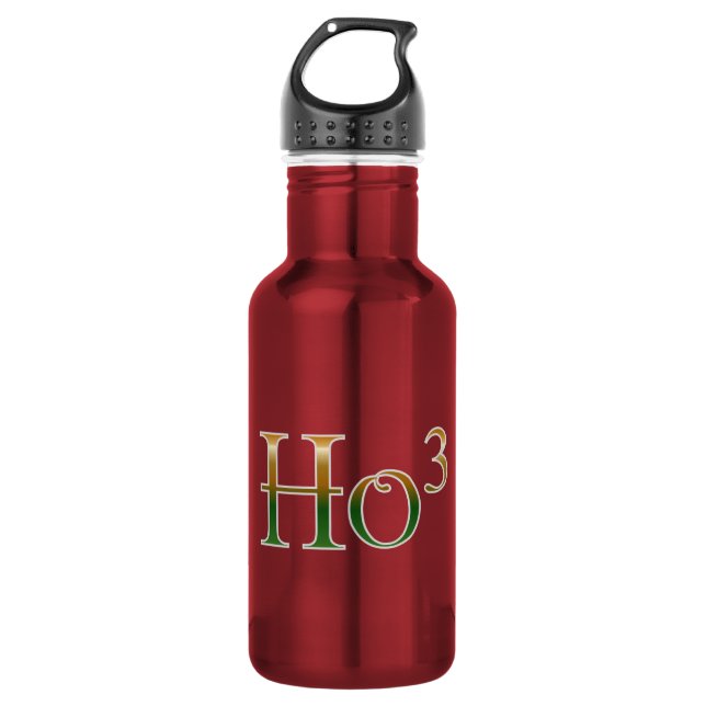 Ho ho ho? water bottle (Front)