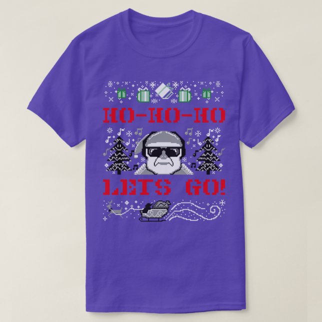 Ho Ho Ho Xmas T-Shirt (Design Front)
